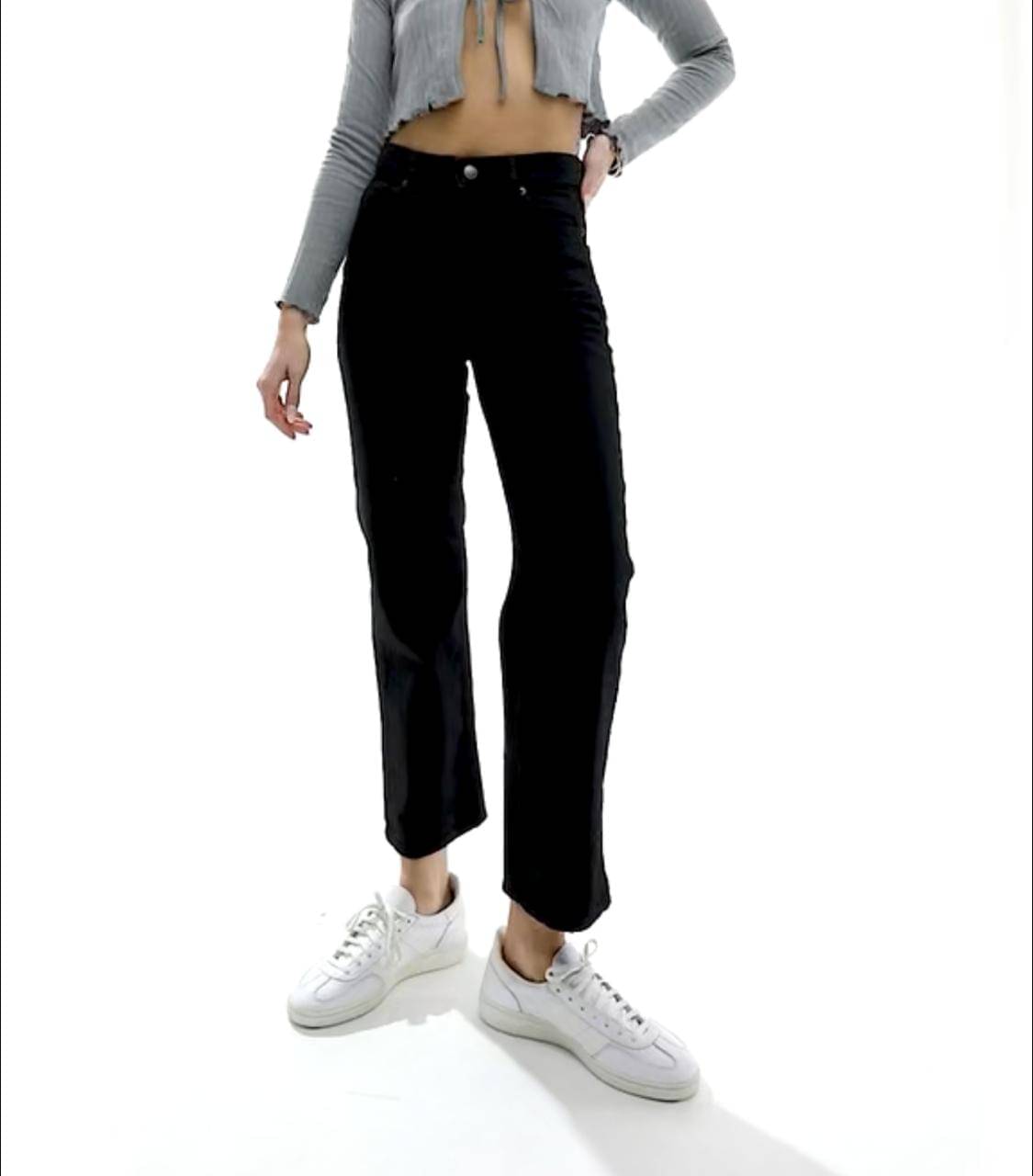     			AD Fashion Women's Regular Fit High-Rise Jeans ( Black )