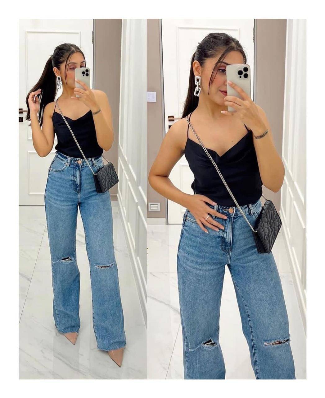    			AD Fashion Women's Regular Fit High-Rise Jeans ( Blue )
