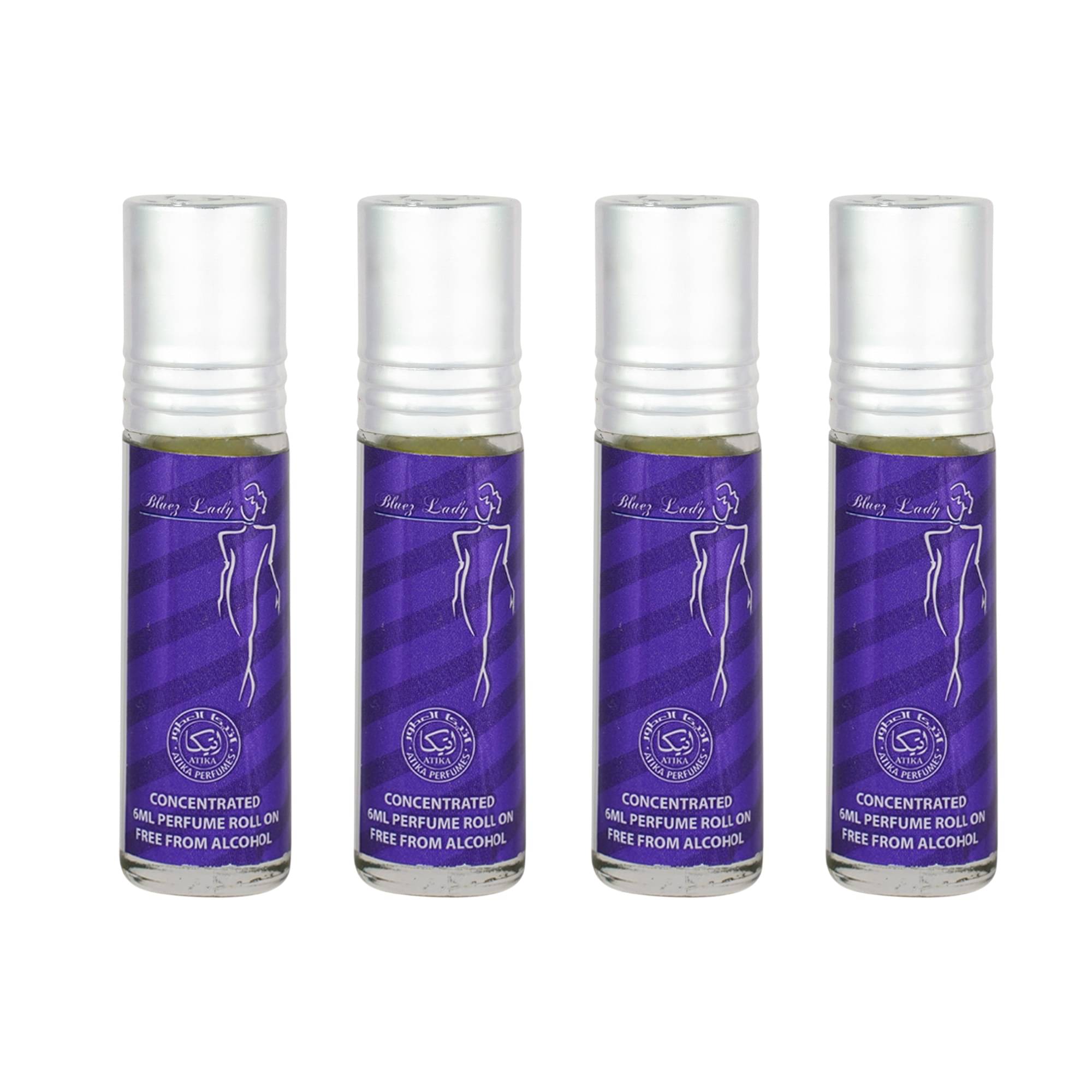     			ATIKA PERFUMES Chameli Non- Alcoholic Miniature Attar ( Pack of 4 )