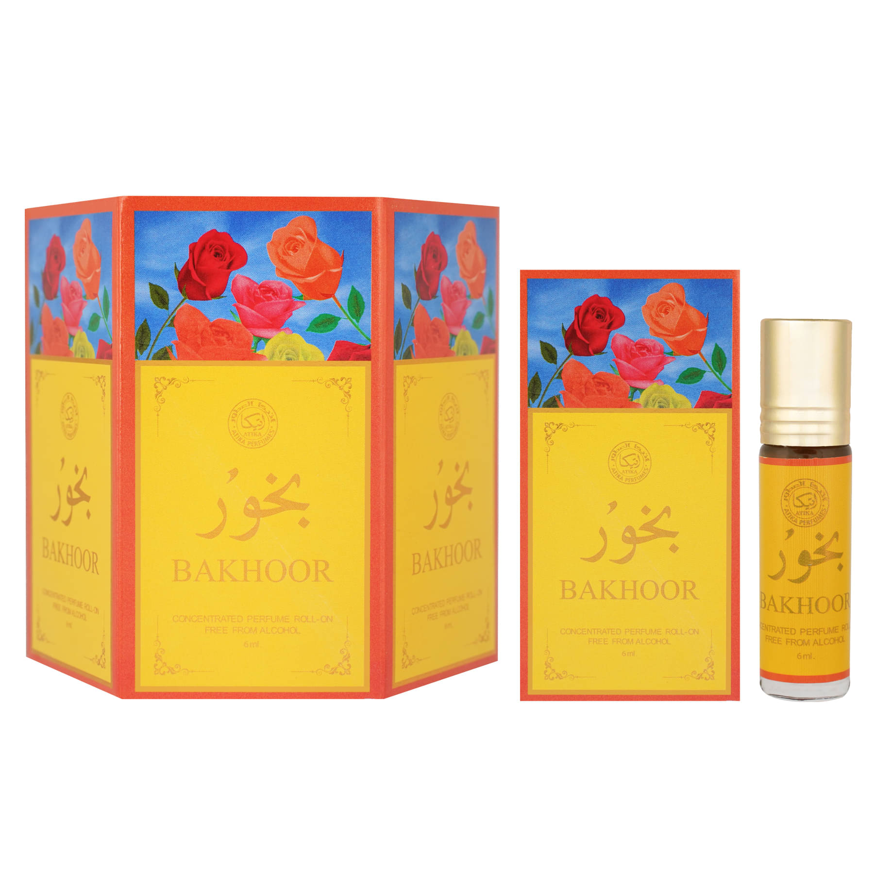     			ATIKA PERFUMES Chameli Non- Alcoholic Miniature Attar ( Pack of 6 )