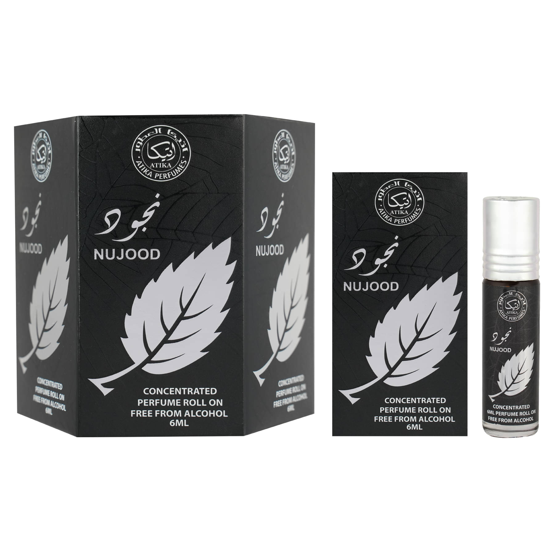 ATIKA PERFUMES Cool Water Non- Alcoholic Miniature Attar ( Pack of 6 ) ATIKA PERFUMES Cool Water Non- Alcoholic Miniature Attar ( Pack of 6 )