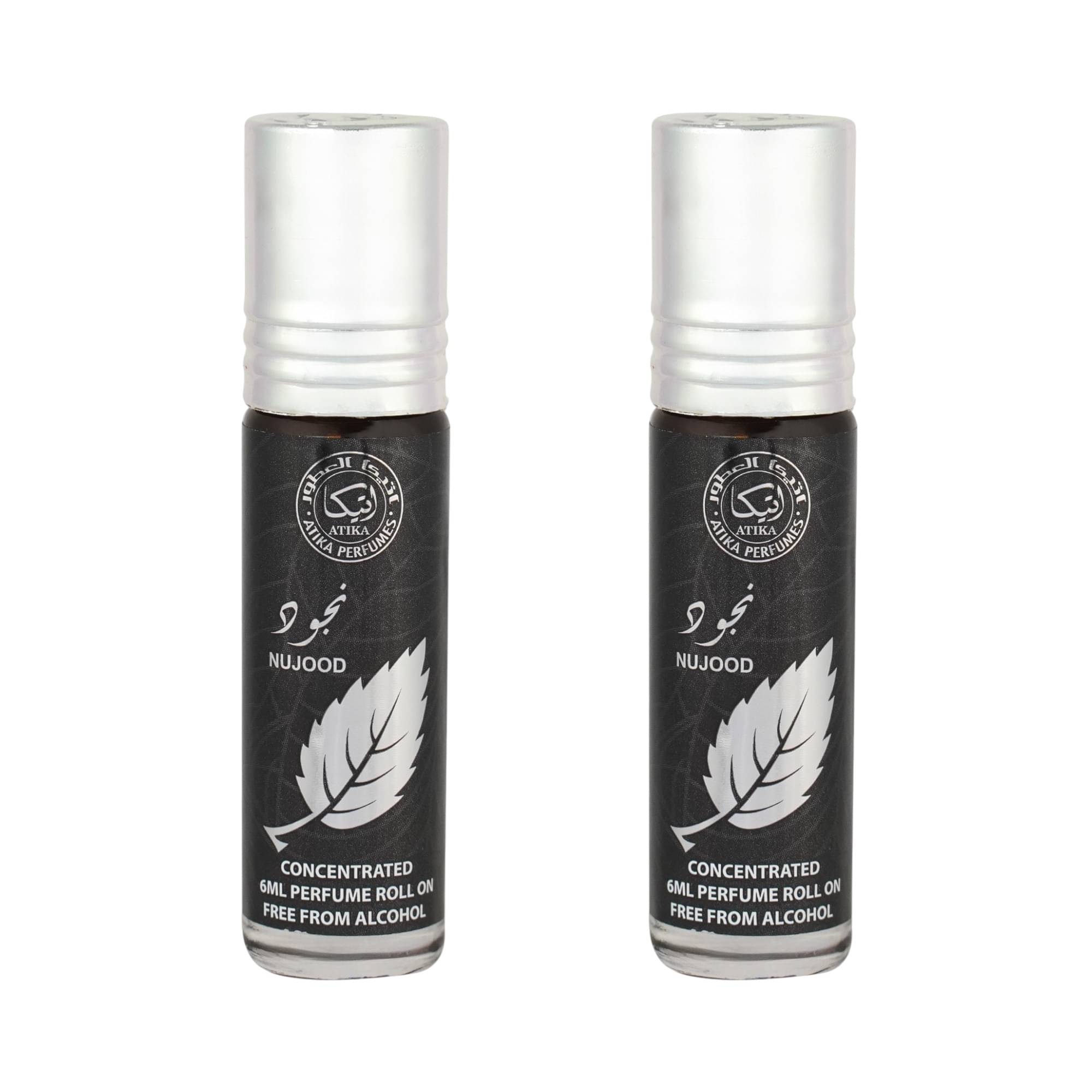    			ATIKA PERFUMES Cool Water Non- Alcoholic 12ml Attar ( Pack of 2 )