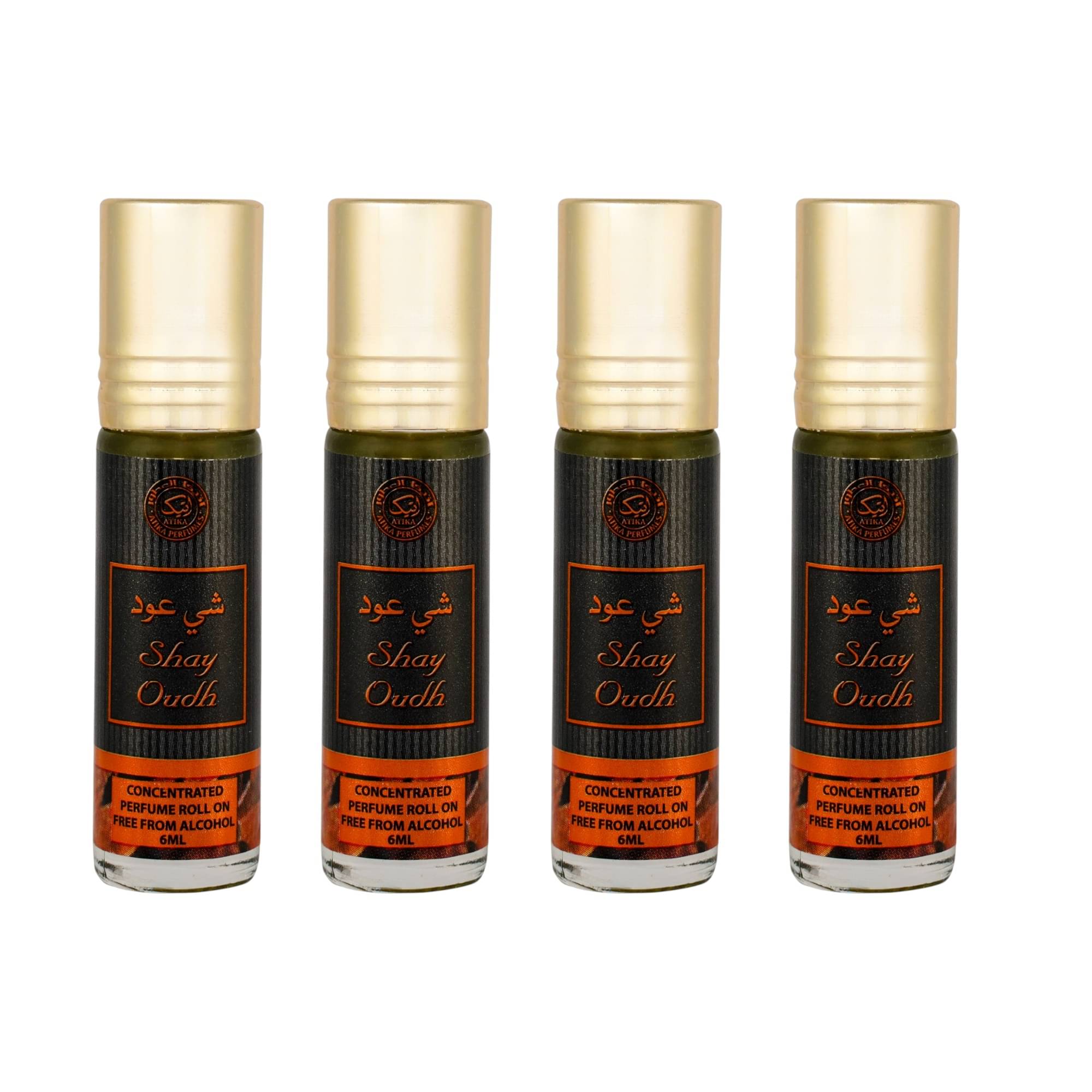 ATIKA PERFUMES Cool Water Non- Alcoholic Miniature Attar ( Pack of 4 ) ATIKA PERFUMES Cool Water Non- Alcoholic Miniature Attar ( Pack of 4 )
