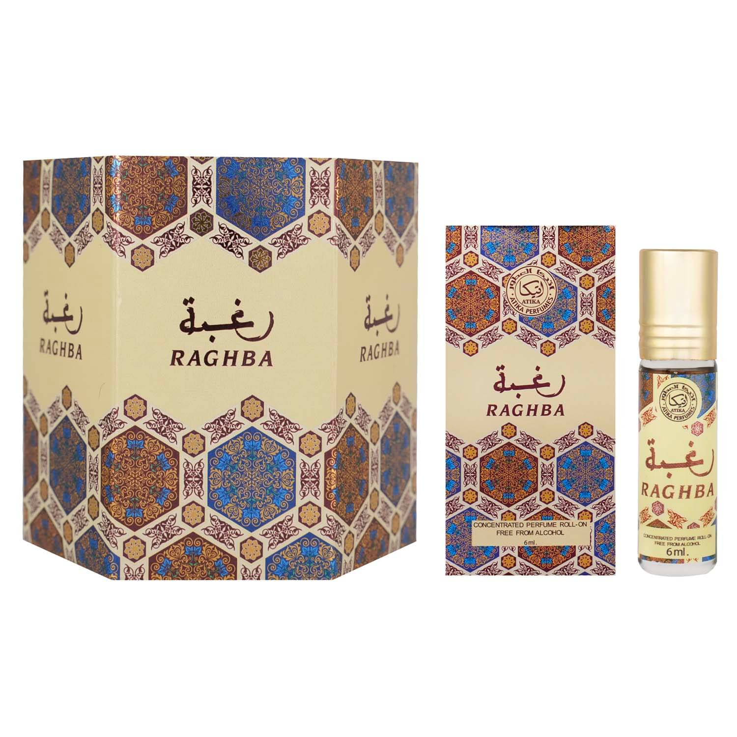 ATIKA PERFUMES Jasmine Non- Alcoholic Miniature Attar ( Pack of 6 ) ATIKA PERFUMES Jasmine Non- Alcoholic Miniature Attar ( Pack of 6 )
