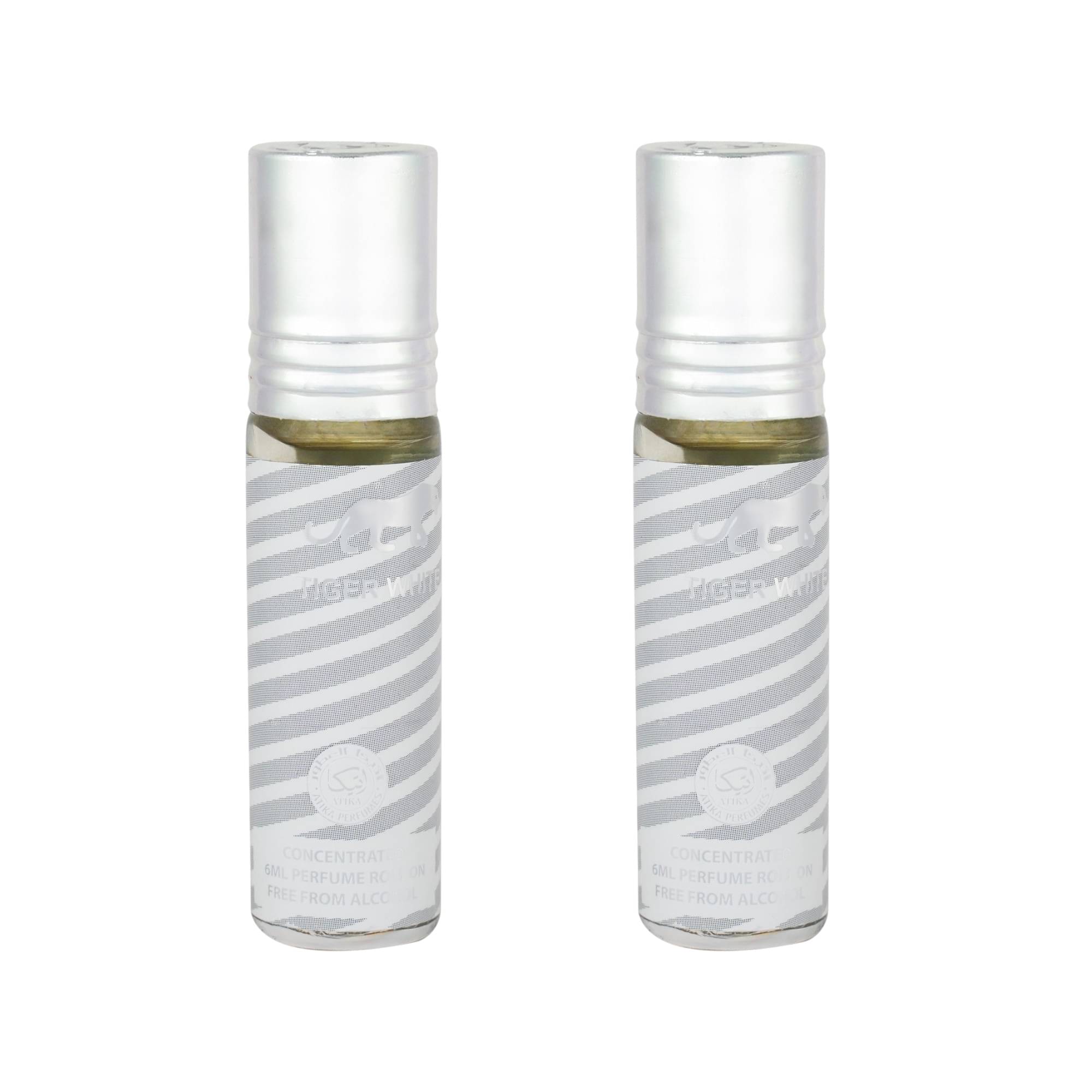     			ATIKA PERFUMES Jasmine Non- Alcoholic 12ml Attar ( Pack of 2 )