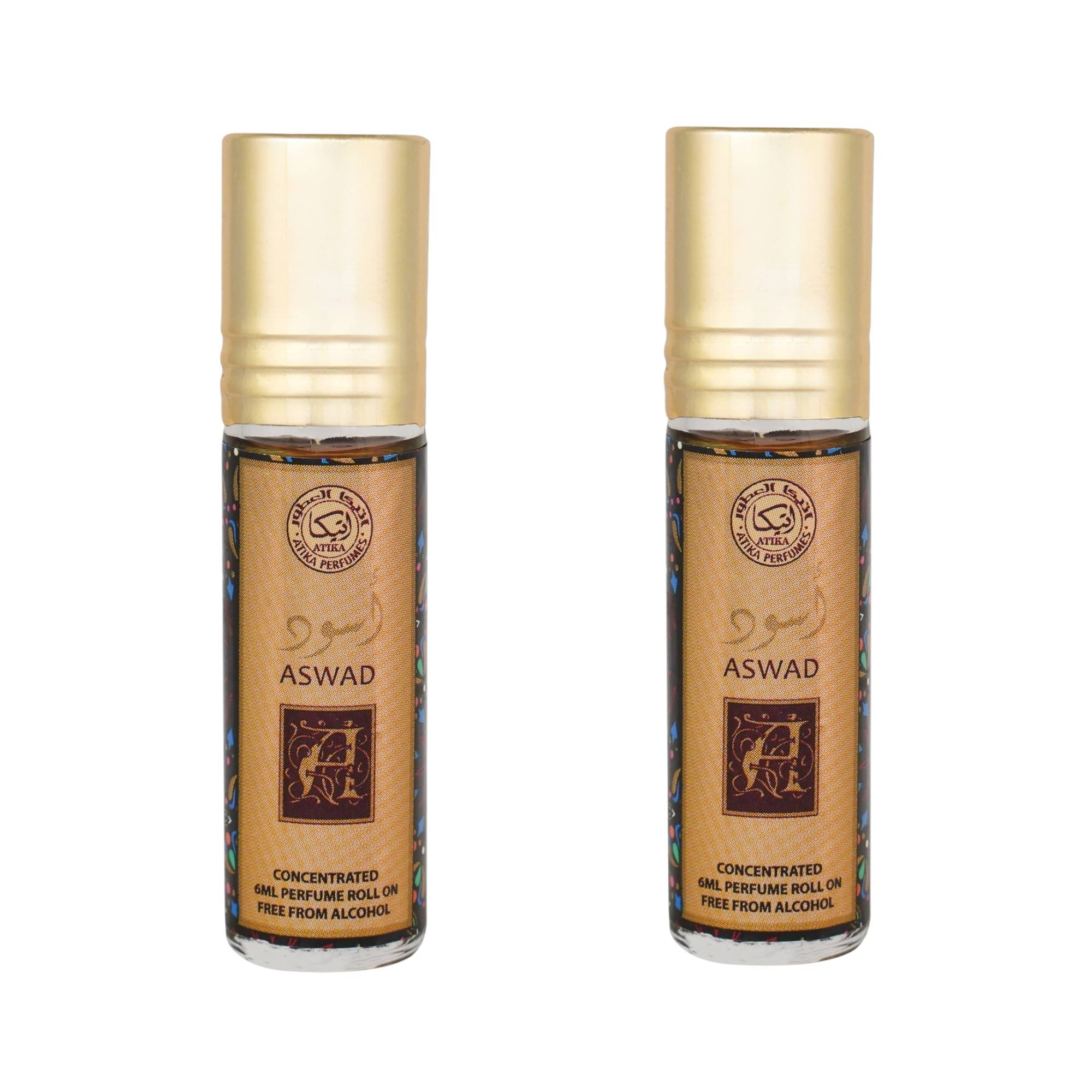     			ATIKA PERFUMES Jasmine Non- Alcoholic 12ml Attar ( Pack of 2 )