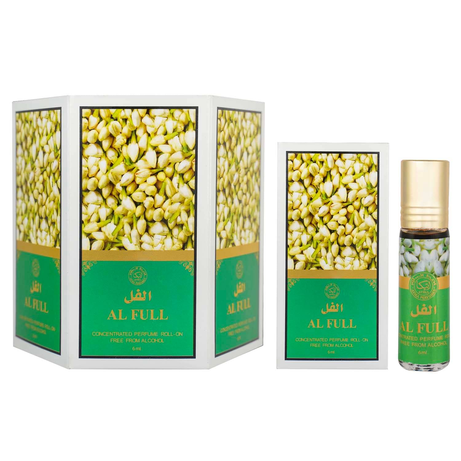     			ATIKA PERFUMES Kesar Non- Alcoholic Miniature Attar ( Pack of 6 )