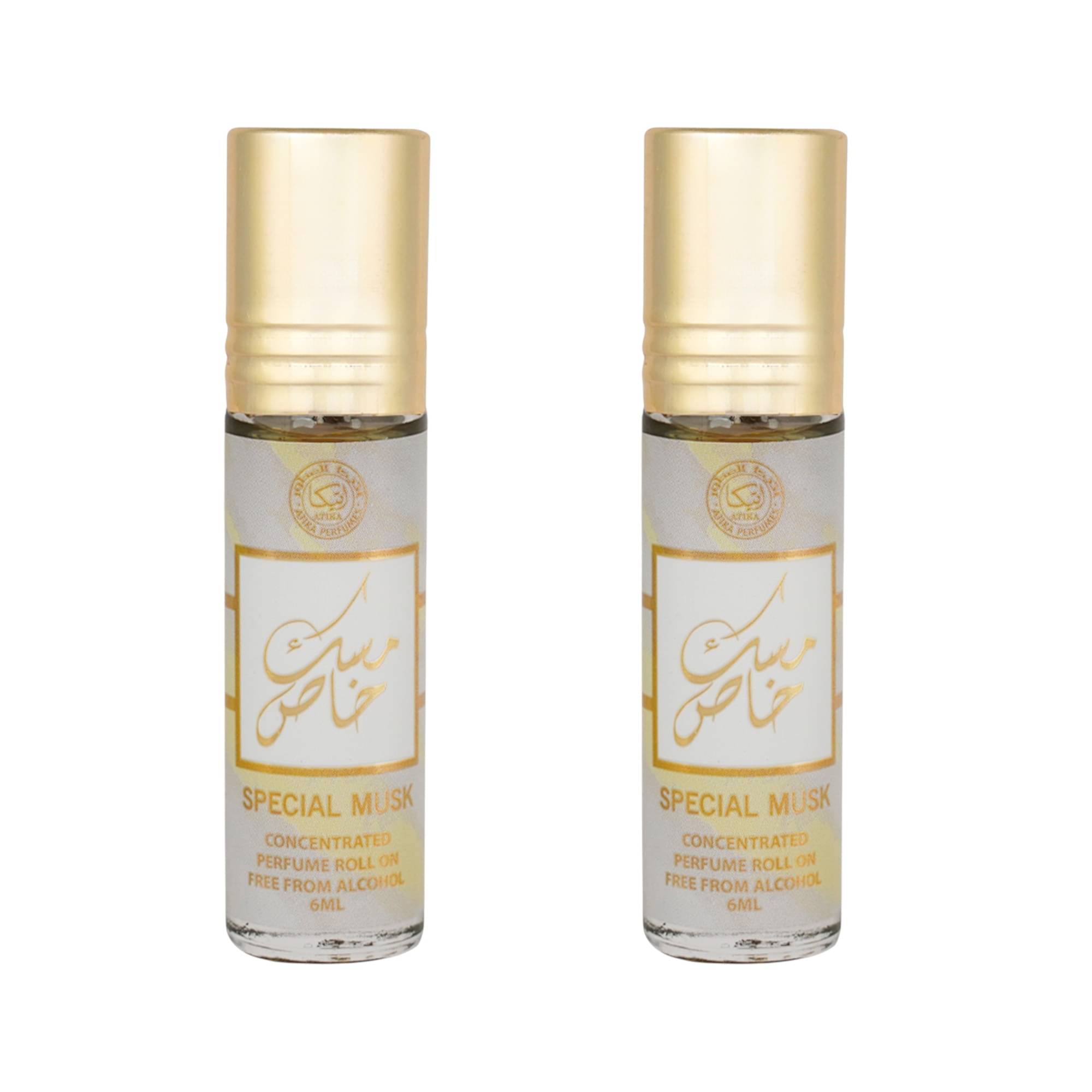     			ATIKA PERFUMES Kesar Non- Alcoholic 12ml Attar ( Pack of 2 )