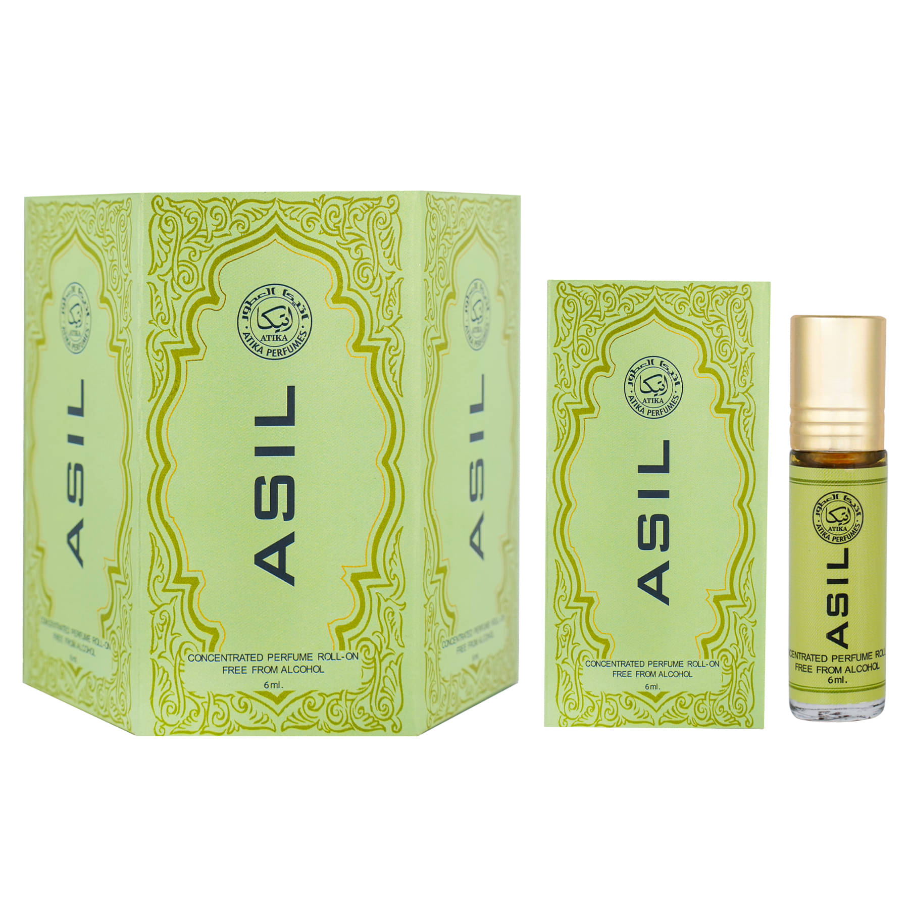     			ATIKA PERFUMES Mitti Non- Alcoholic Miniature Attar ( Pack of 6 )
