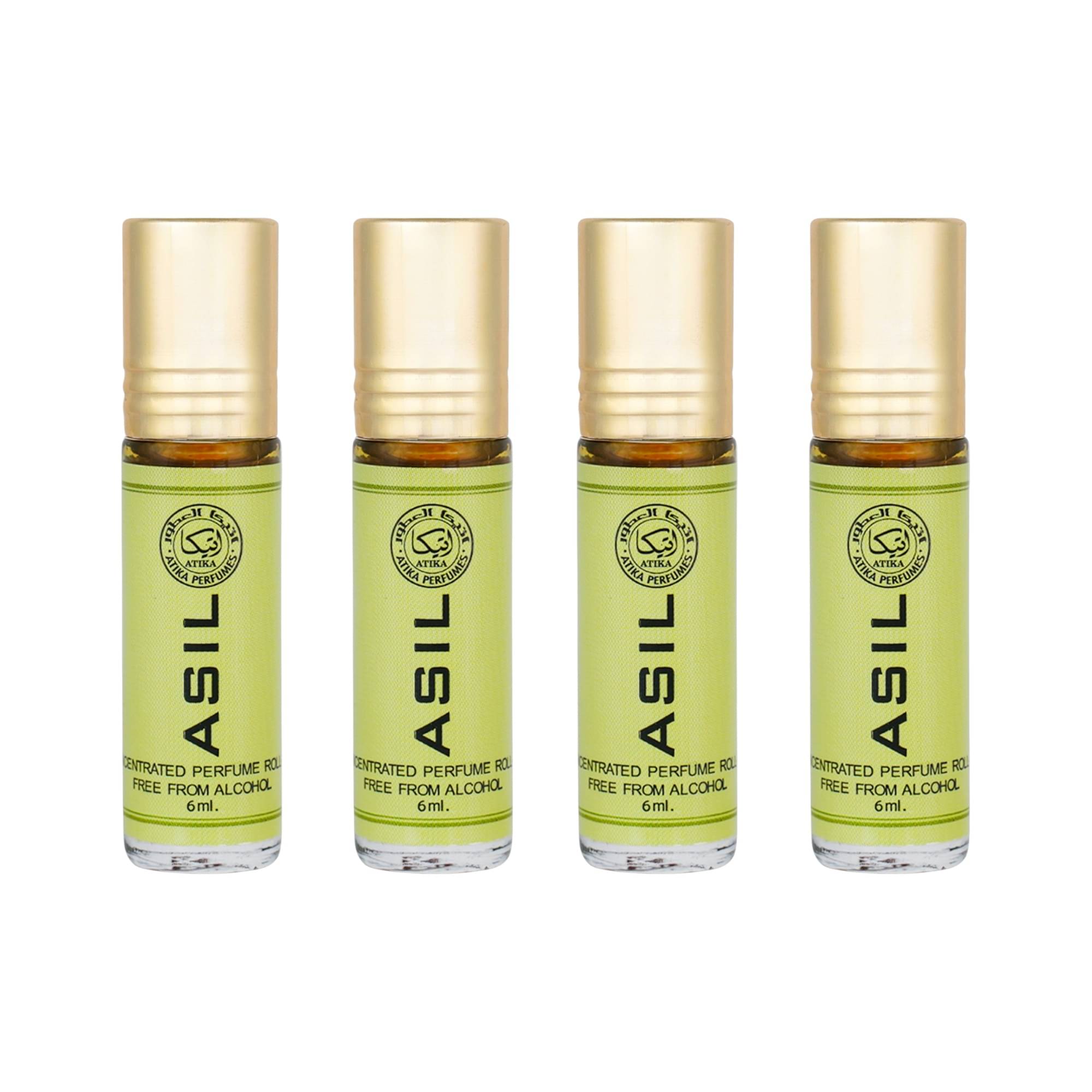 ATIKA PERFUMES Mitti Non- Alcoholic Miniature Attar ( Pack of 4 ) ATIKA PERFUMES Mitti Non- Alcoholic Miniature Attar ( Pack of 4 )