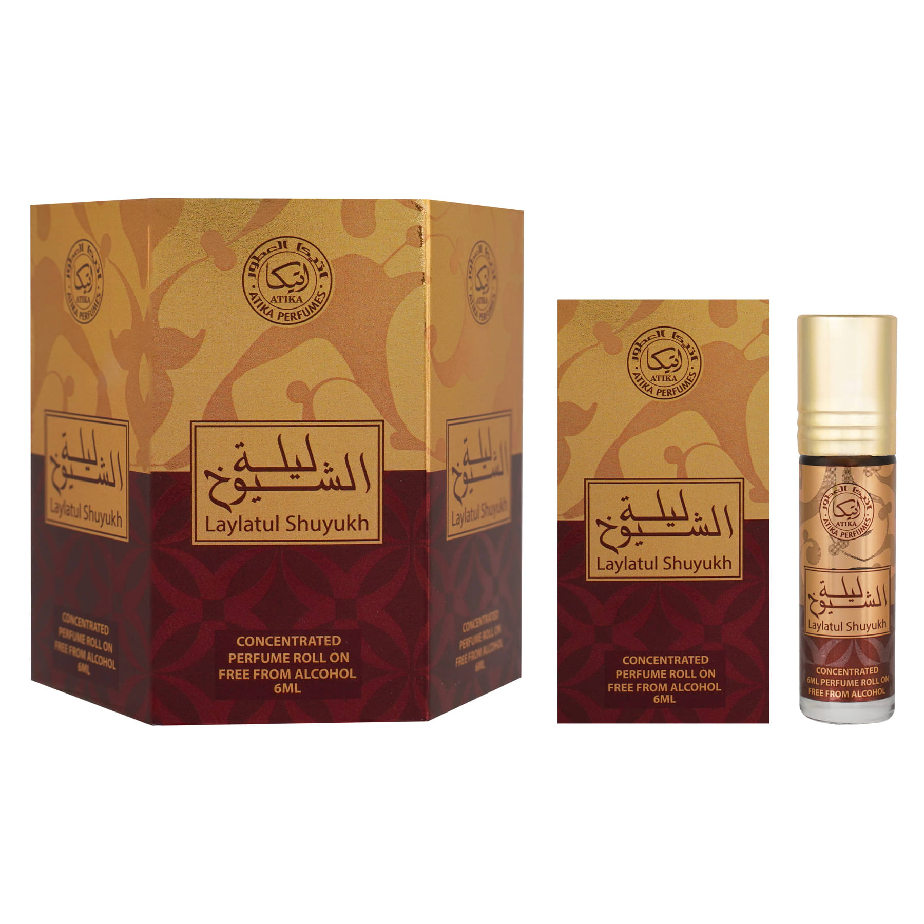     			ATIKA PERFUMES Mitti Non- Alcoholic Miniature Attar ( Pack of 6 )
