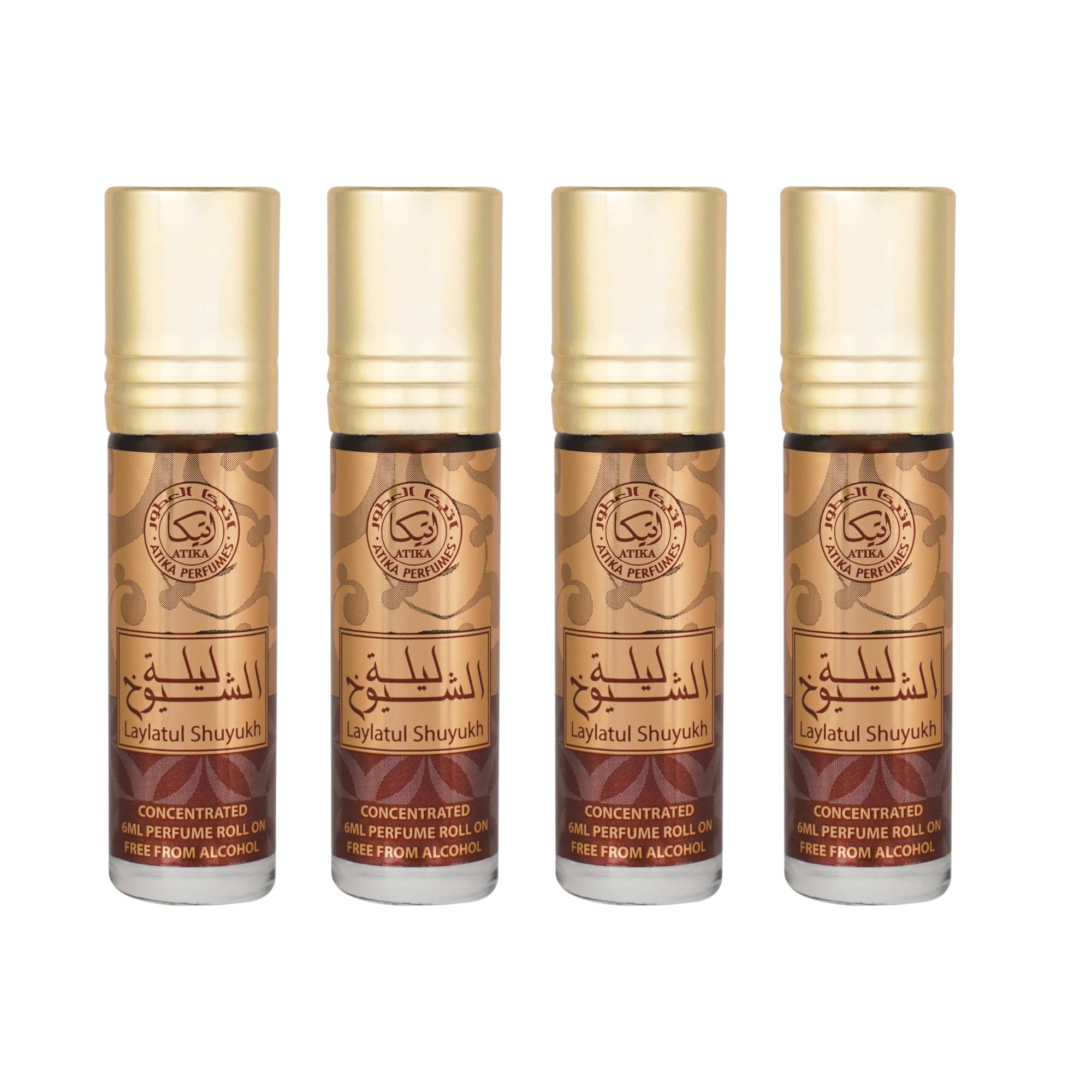 ATIKA PERFUMES Mitti Non- Alcoholic Miniature Attar ( Pack of 4 ) ATIKA PERFUMES Mitti Non- Alcoholic Miniature Attar ( Pack of 4 )