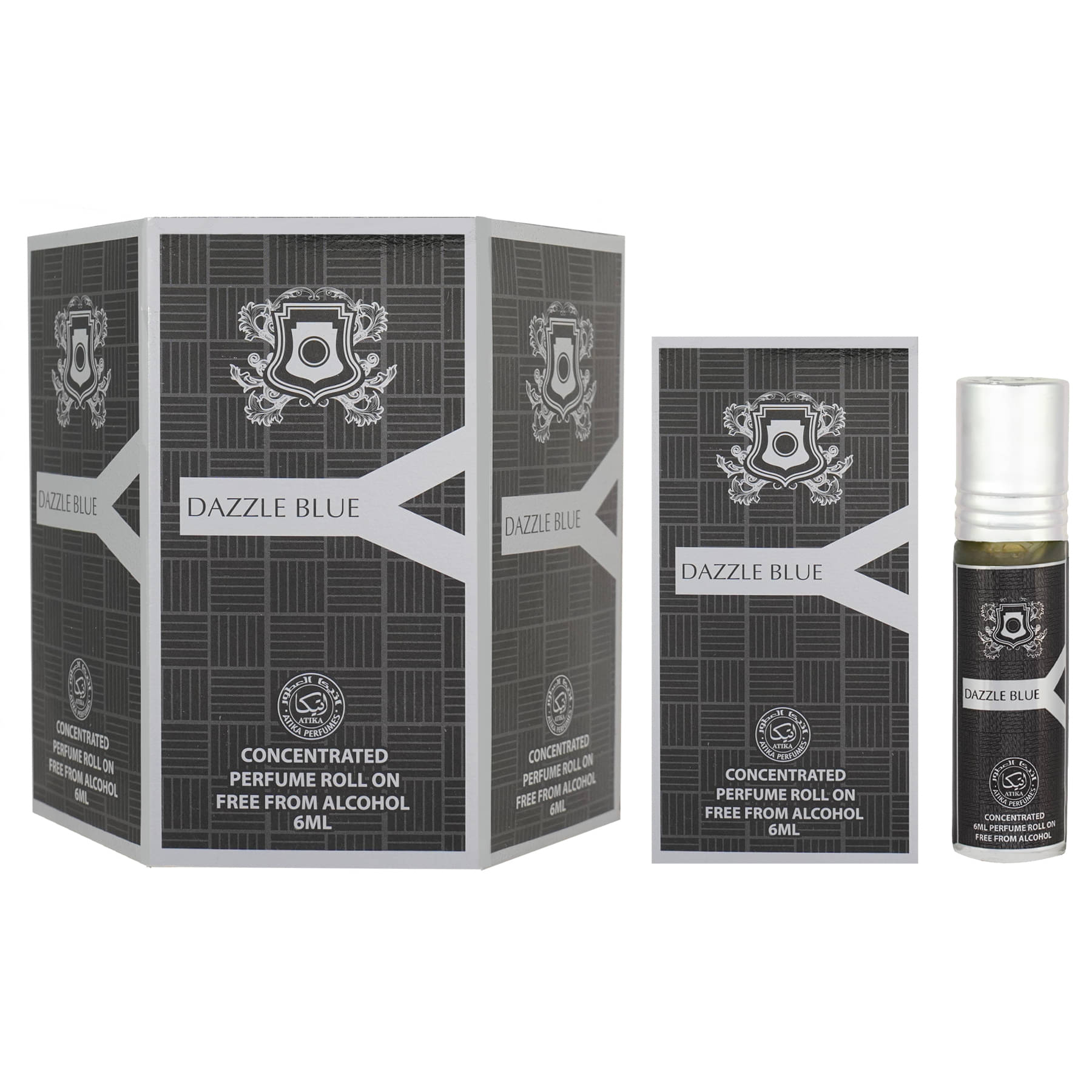 ATIKA PERFUMES Mogra Non- Alcoholic Miniature Attar ( Pack of 6 ) ATIKA PERFUMES Mogra Non- Alcoholic Miniature Attar ( Pack of 6 )