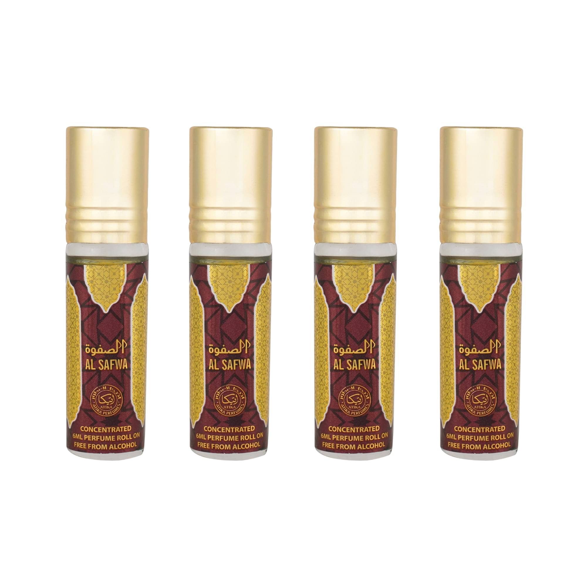     			ATIKA PERFUMES Mogra Non- Alcoholic Miniature Attar ( Pack of 4 )