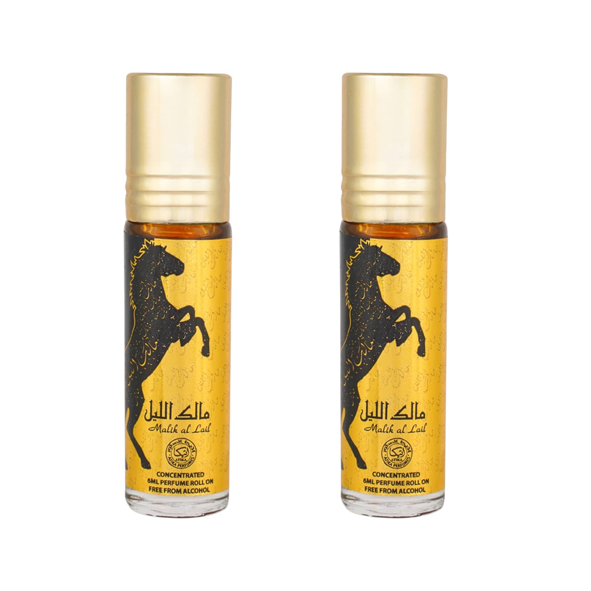     			ATIKA PERFUMES Musk Non- Alcoholic 12ml Attar ( Pack of 2 )