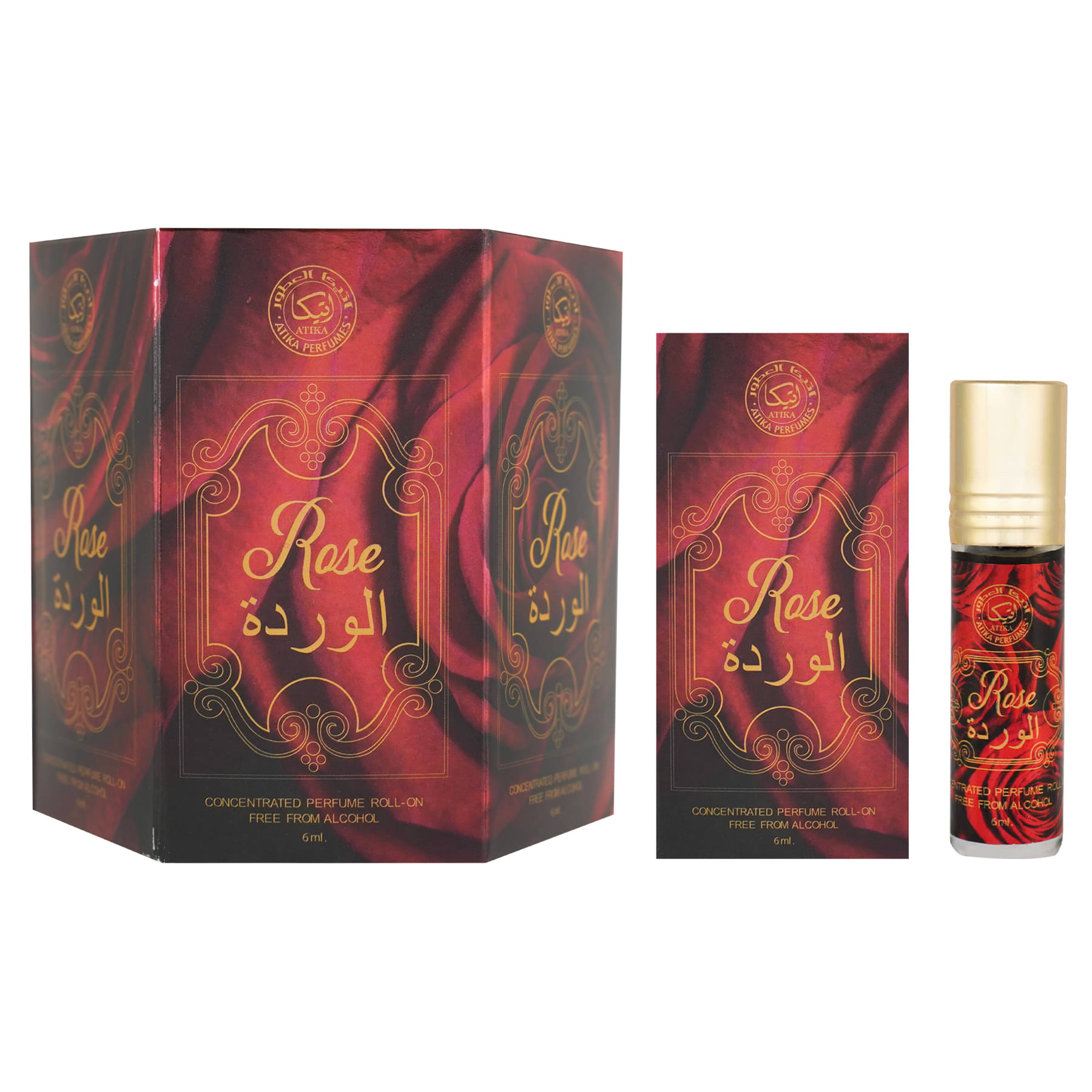     			ATIKA PERFUMES Oud Non- Alcoholic Miniature Attar ( Pack of 6 )
