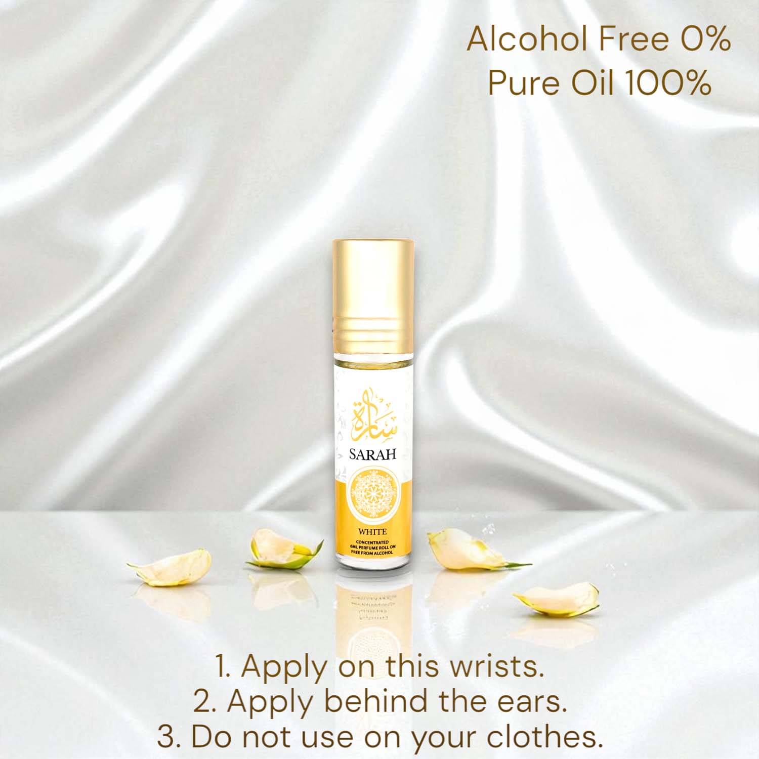     			ATIKA PERFUMES Rose Non- Alcoholic Miniature Attar ( Pack of 6 )
