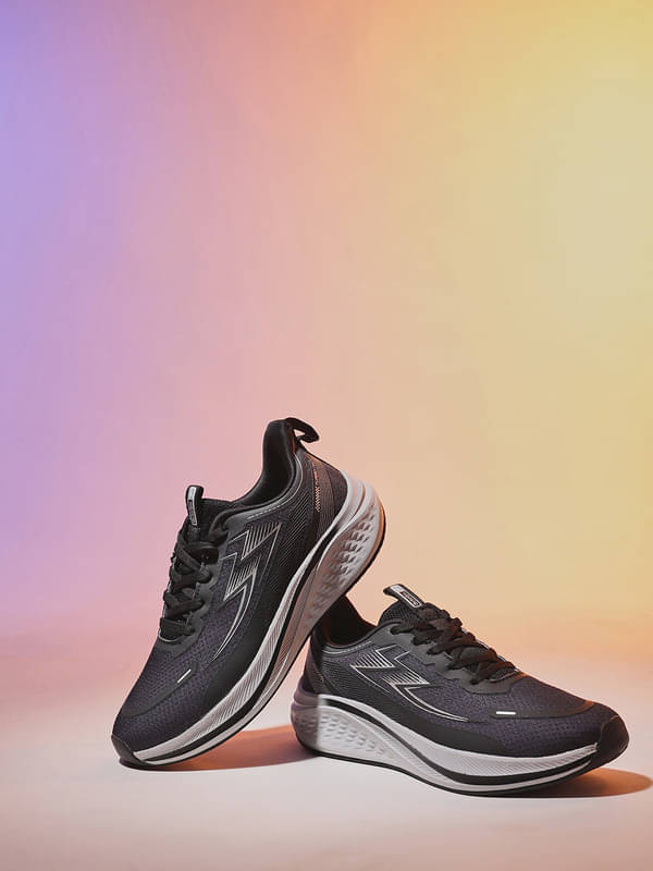 Action BULLET-411 Black Men's Sports Running Shoes     			Action BULLET-411 Black Men's Sports Running Shoes