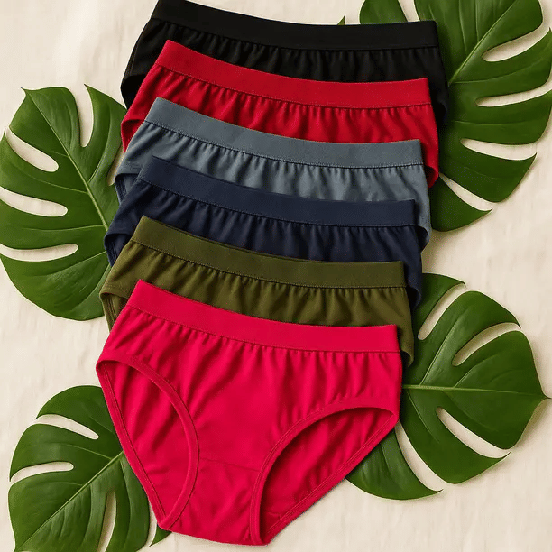     			Bebron Cotton Lycra Hipster ( Multicolor2 , Pack of 6 )