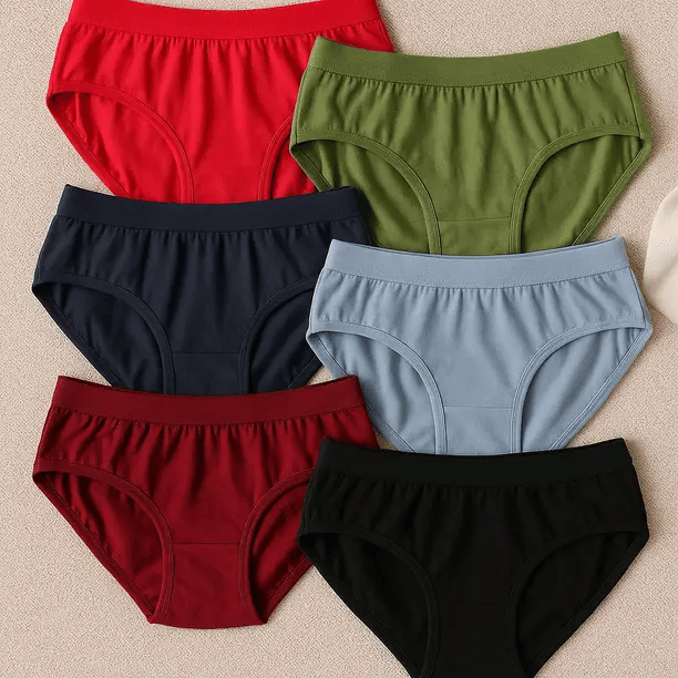 Bebron Cotton Lycra Hipster ( Multicolor4 , Pack of 6 )