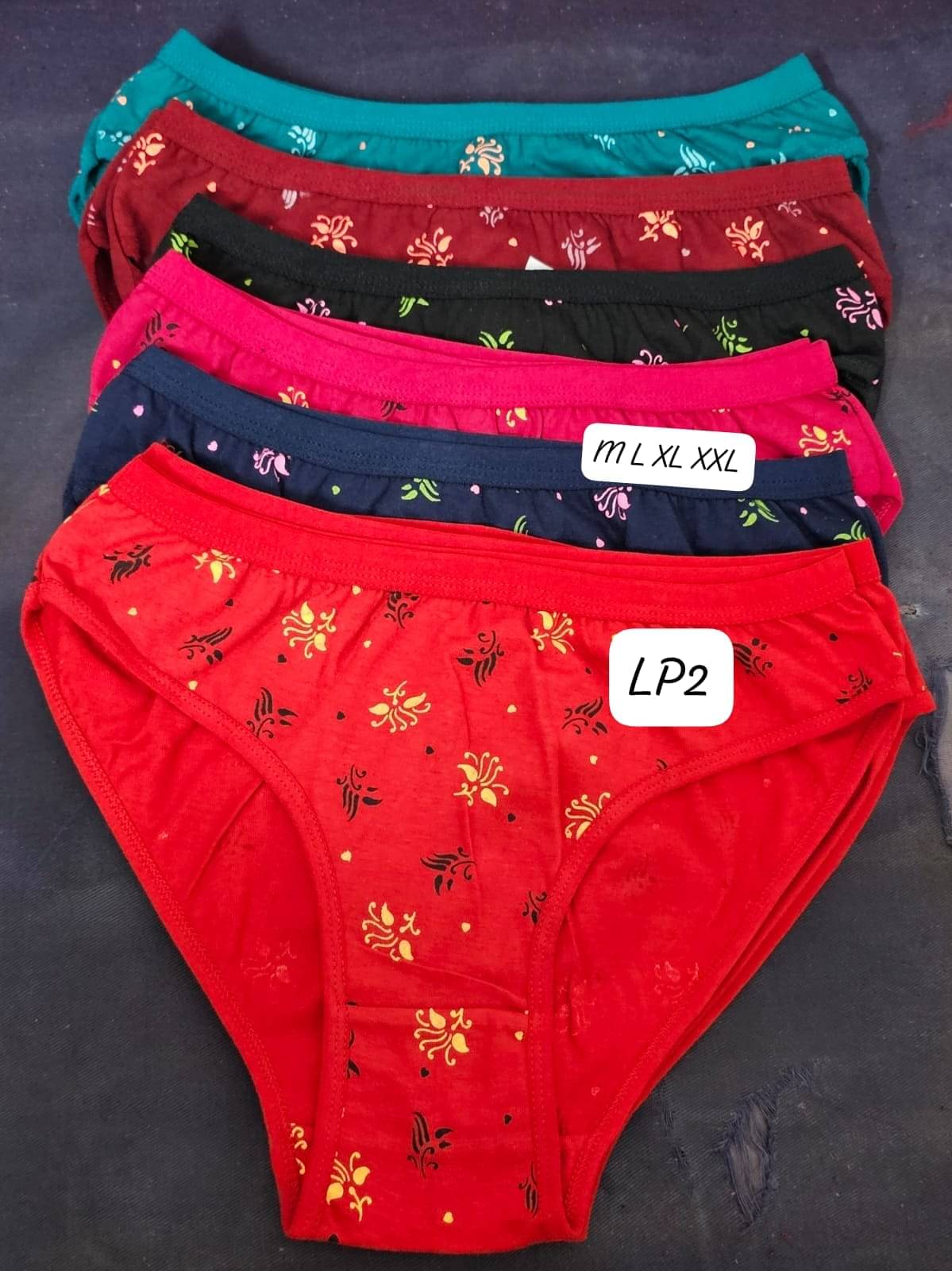     			Bebron Cotton Lycra Hipster ( Multicolor4 , Pack of 6 )