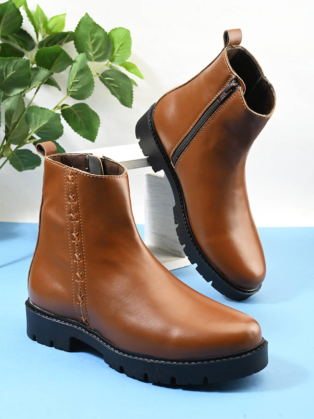 Big Fox Beige Women's Ankle Length Boots     			Big Fox Beige Women's Ankle Length Boots