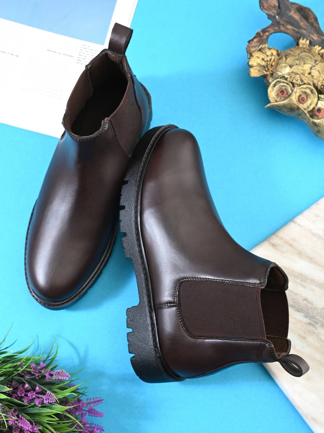 Big Fox Brown Women's Ankle Length Boots     			Big Fox Brown Women's Ankle Length Boots