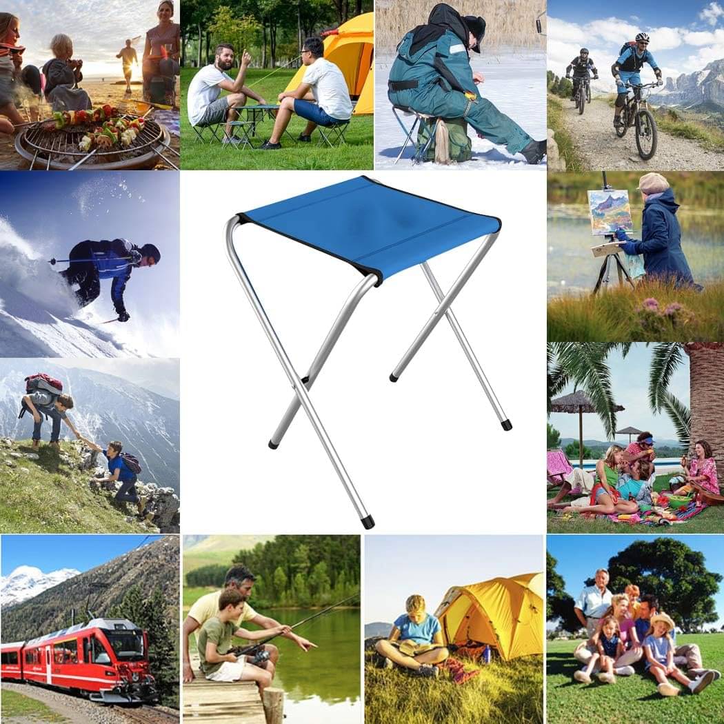 Cloth Folding Camping Chair Portable Compact for Outdoor Travel Beach Picnic Hiking Backpacking Stool Cloth Folding Camping Chair Portable Compact for Outdoor Travel Beach Picnic Hiking Backpacking Stool
