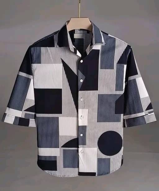 ETSY Cotton Blend Regular Fit Printed 3/4th Sleeves Men's Casual Shirt - Multicolor ( Pack of 1 ) ETSY Cotton Blend Regular Fit Printed 3/4th Sleeves Men's Casual Shirt - Multicolor ( Pack of 1 )