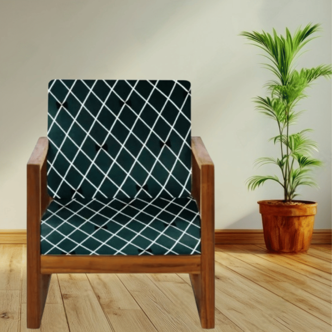     			Fabzi 5 Seater Poly Cotton Sofa Cover Set ( Pack of 10 )