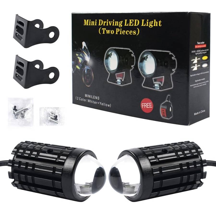     			GENRIC08 Fog Light For All Bike Make ( Pack of 1 )