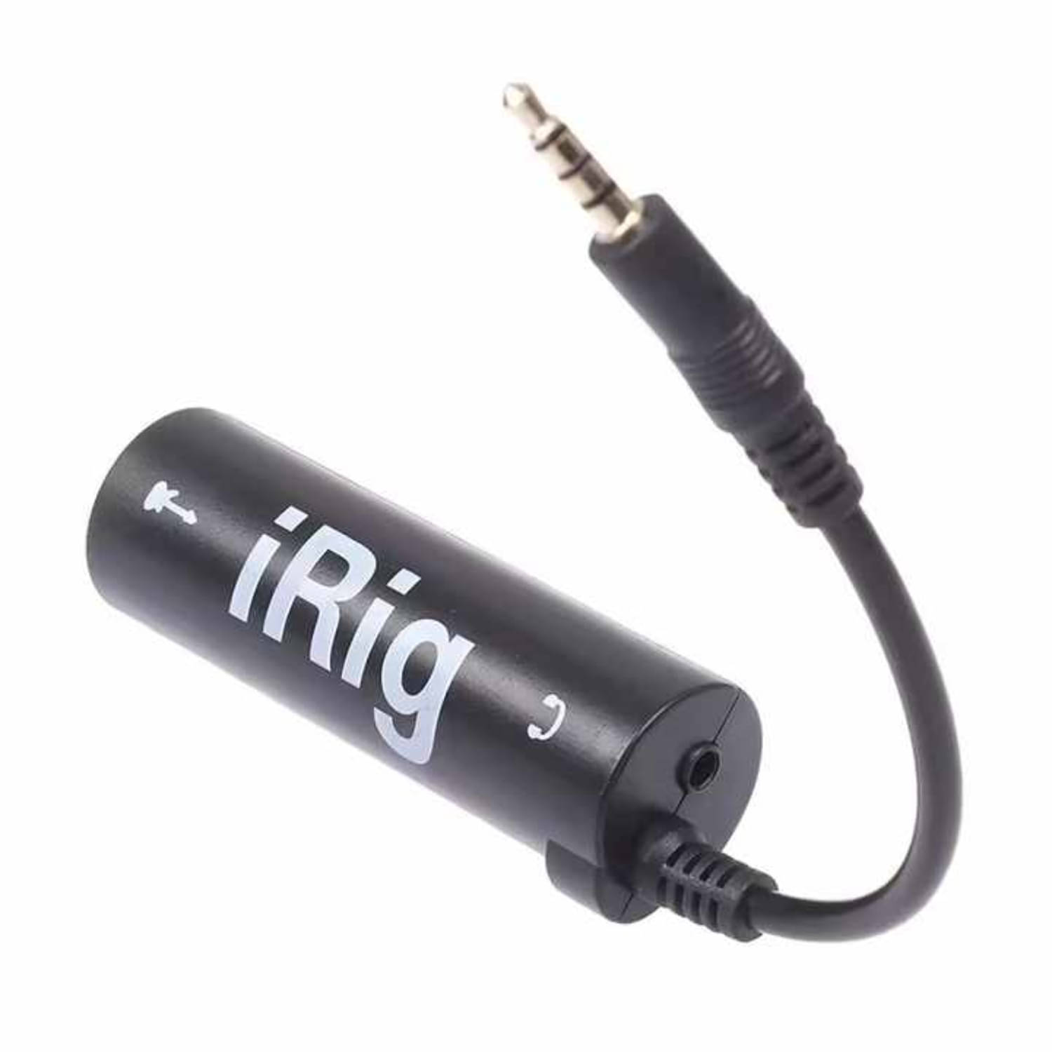     			I Rig Instrument Interface Adapter, Multimedia Ampli Tube Guitar Interface Adaptor – Plug and Play Audio Adapter for Smartphones, Mic Input, Headphone Output, 3.5mm Jack Compatible Note: Not Suitable for Android Users