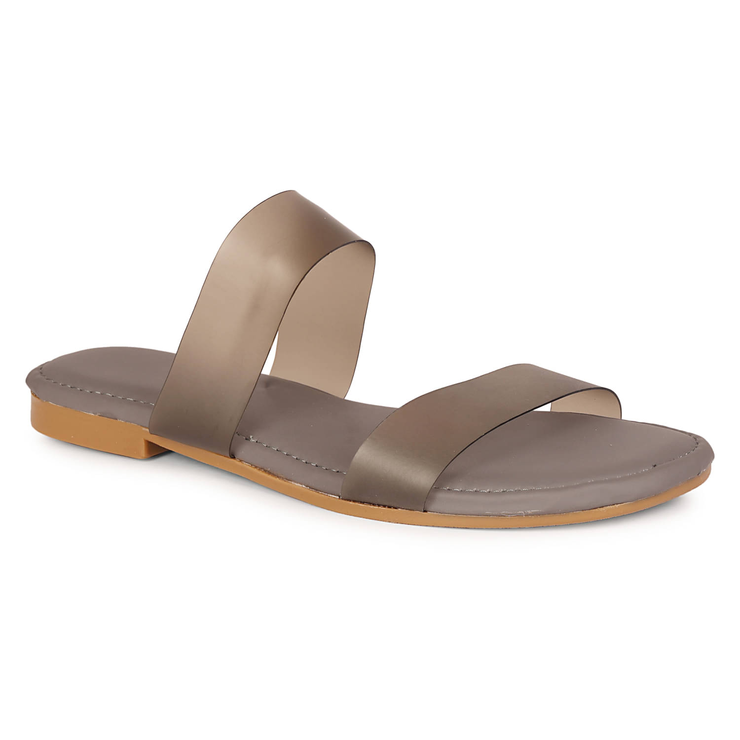     			Ishransh Gray Women's Flats