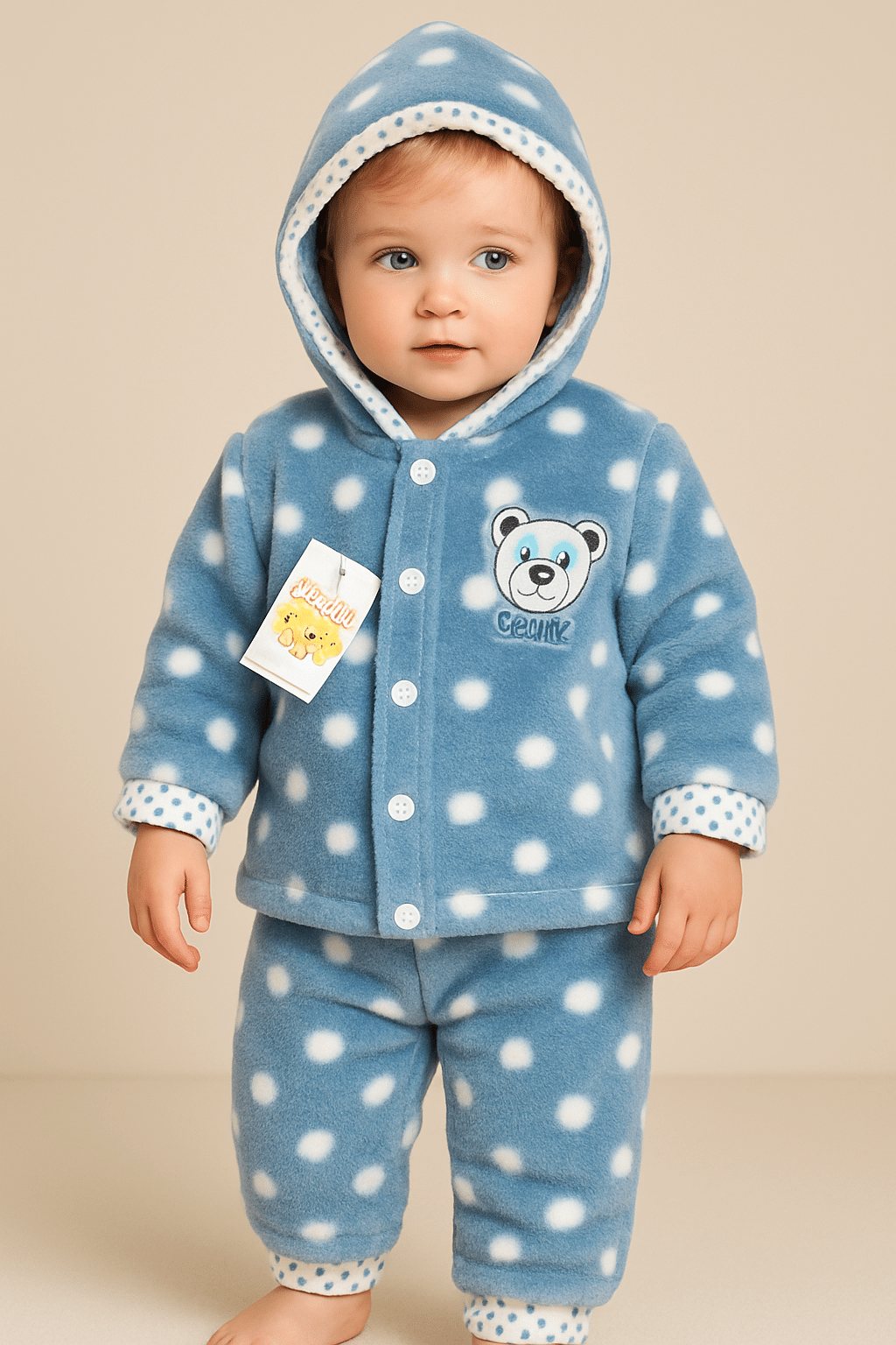     			KAMVED ART Pack of 1 Baby Boys Woollen Blend Sweater ( Sky Blue )