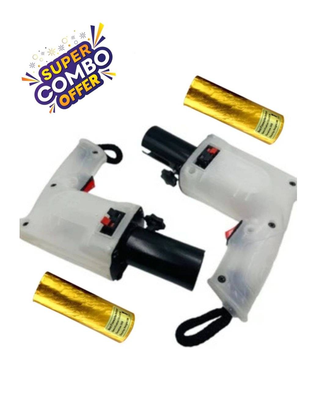     			LED Cold Pyro Gun Combo 2+2