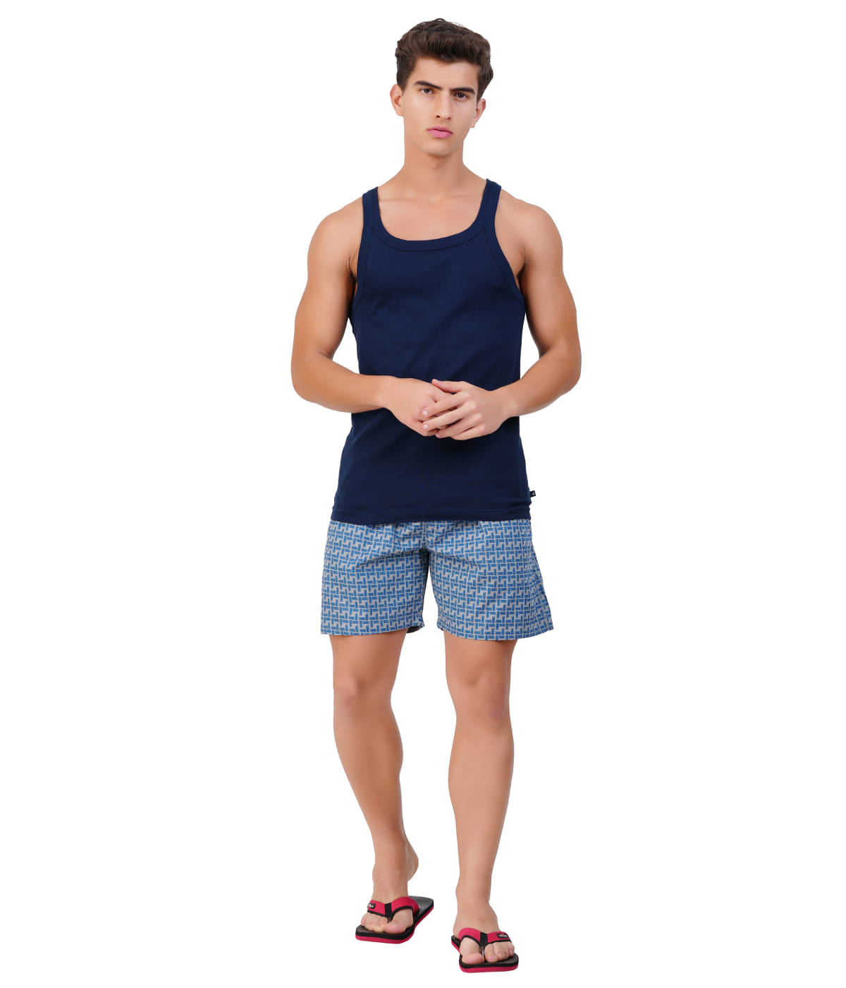 Merino Pack of 1 Cotton Boxers For Men's ( Grey ) Merino Pack of 1 Cotton Boxers For Men's ( Grey )