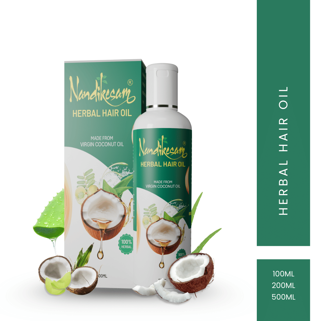     			Nandikesam Hair Growth Coconut Oil 200 ml ( Pack of 1 )