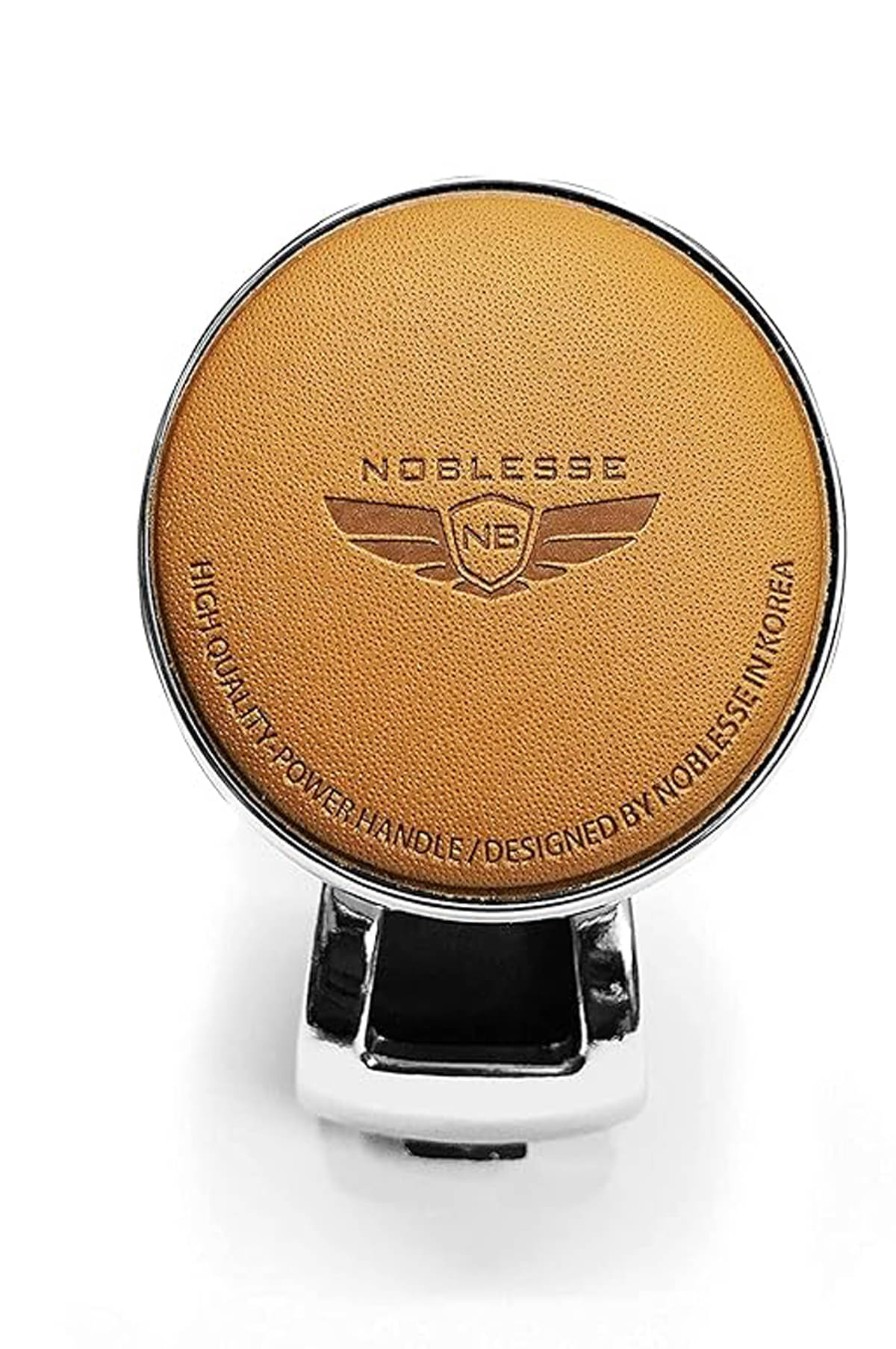     			Power Handle Spinner Knob Ball Bearing Handle Car or Boat or Truck Driving Steering Wheel Knob 3D Excellent Grip