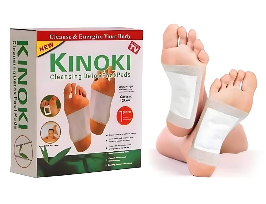     			KINOKI Cleansing Detox Foot Pads, Detox Pad, Foot patch for Foot Care & Pain Relief (Pack 1 - 10 Patches)