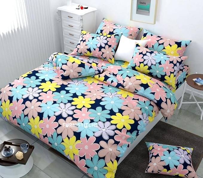 Printed Microfiber Heavy Winter 250 GSM Single Bed Comforter/Duvet/Quilt - 152 cm x 228 cm (Width x Height) Printed Microfiber Heavy Winter 250 GSM Single Bed Comforter/Duvet/Quilt - 152 cm x 228 cm (Width x Height)