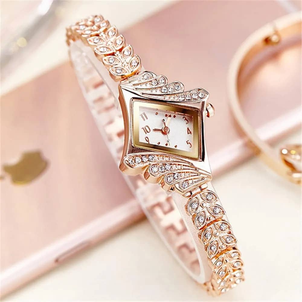 Renaissance Traders Rose Gold Metal Analog Womens Watch