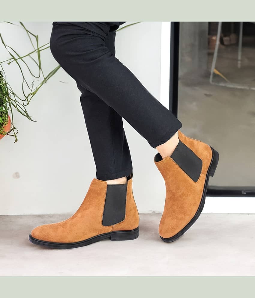 BXXY Black Men's Chelsea Boots - Main Image