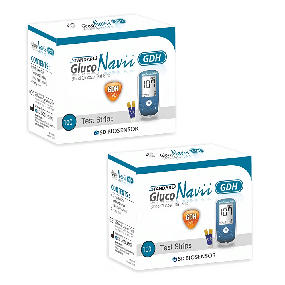     			STANDARD MENTOR GLUCO NAVII 200 Test Strips