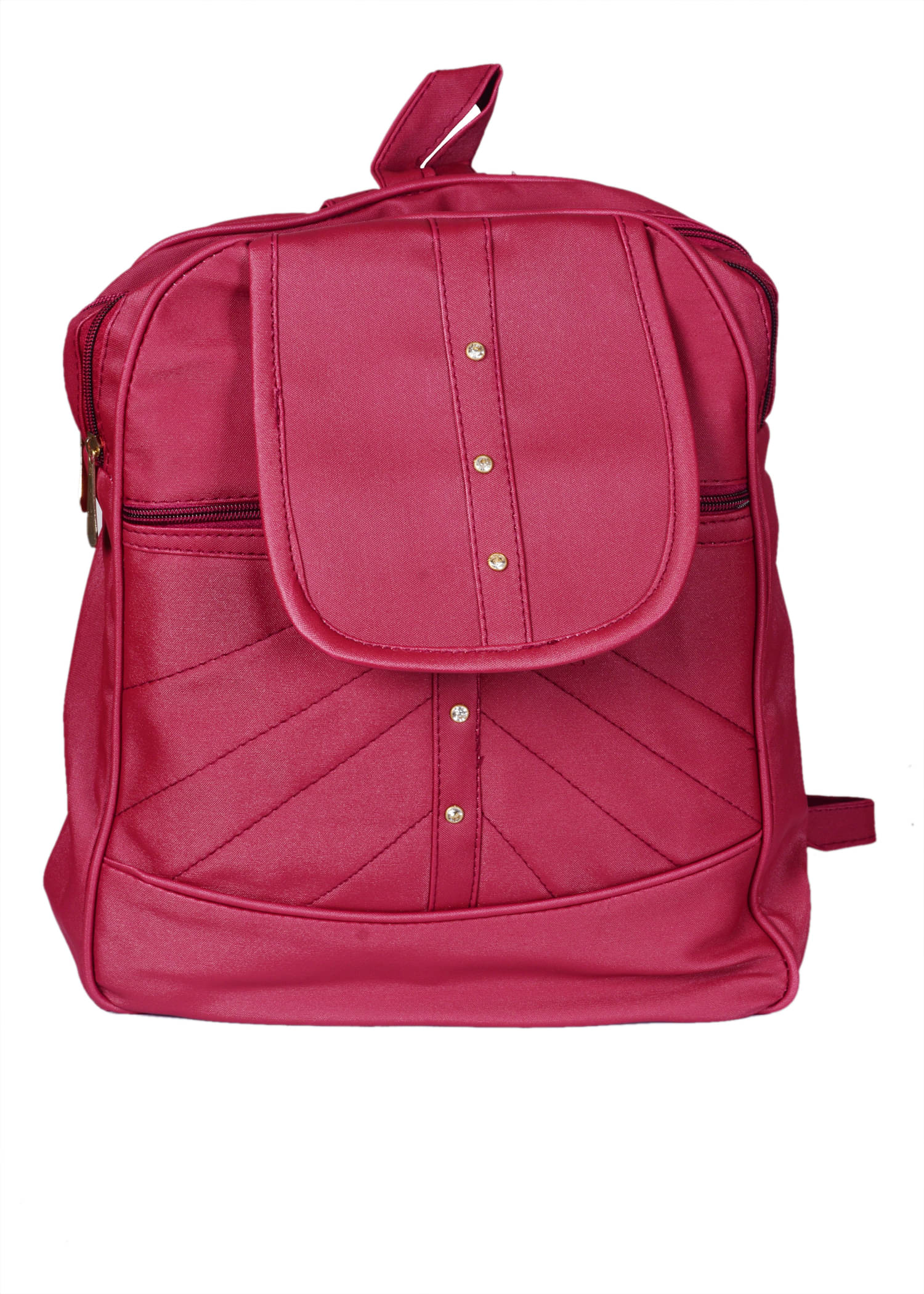     			SUNESH CREATION Shoulder Bag Fabric Set of 1 ( Magenta )