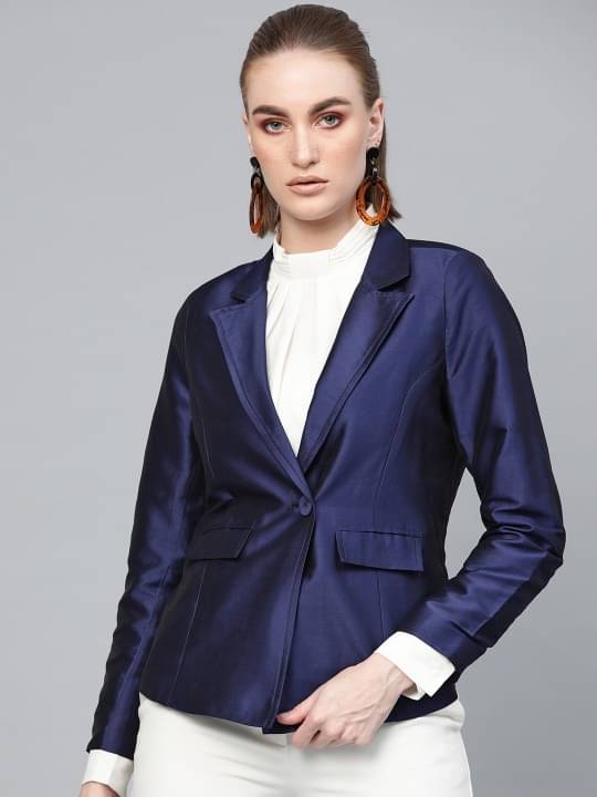 Sassafras - Polyester Navy Blazers Sassafras - Polyester Navy Blazers