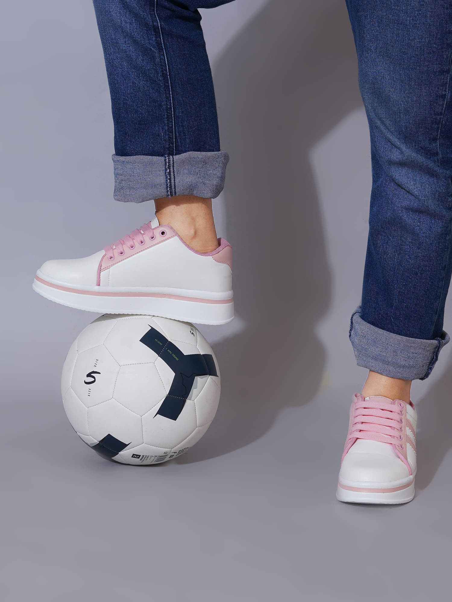 Shoetopia Pink Women's Sneakers     			Shoetopia Pink Women's Sneakers