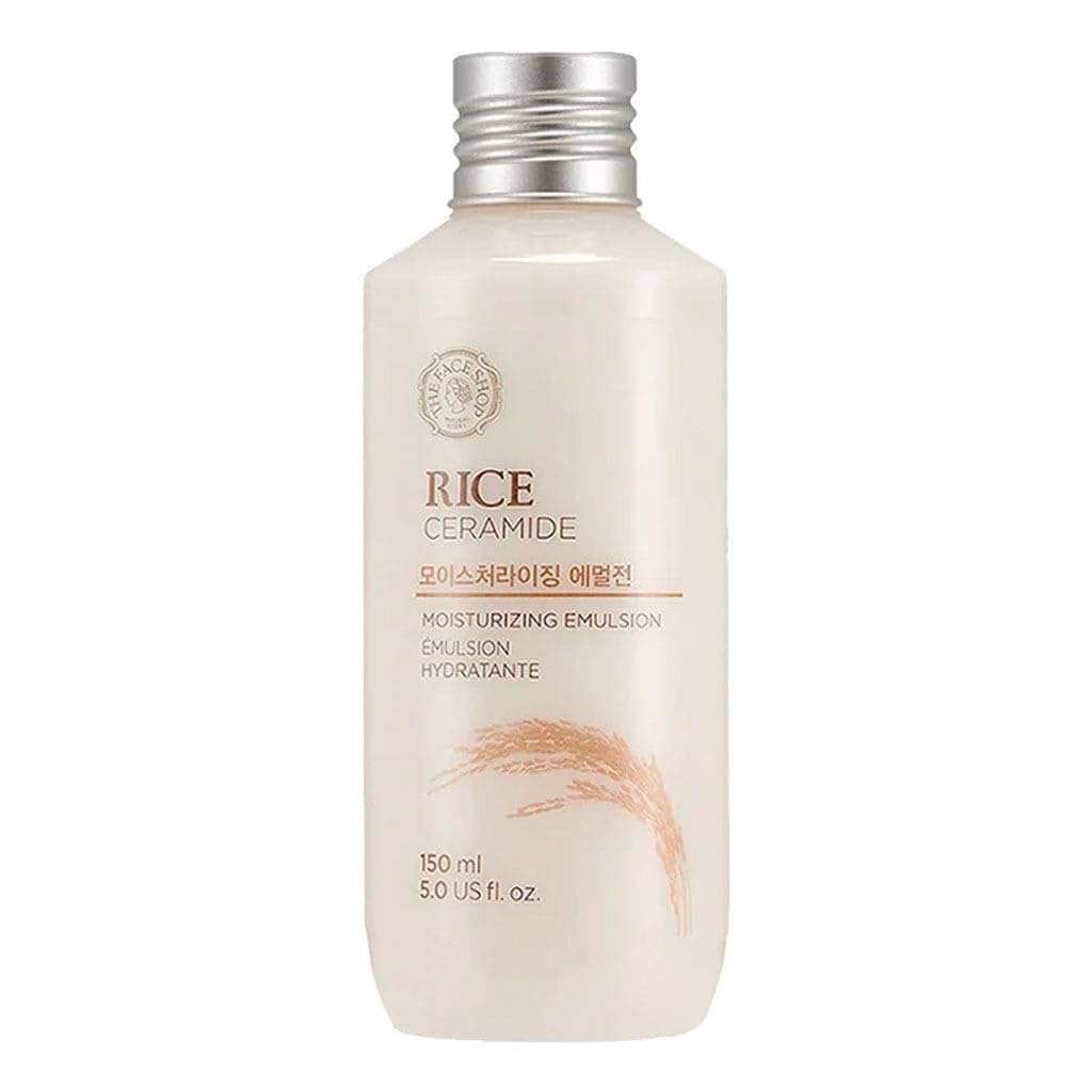 The Face Shop Rice & Ceramide Skin Brightening Moisturizing Emulsion, 150ml     			The Face Shop Rice & Ceramide Skin Brightening Moisturizing Emulsion, 150ml
