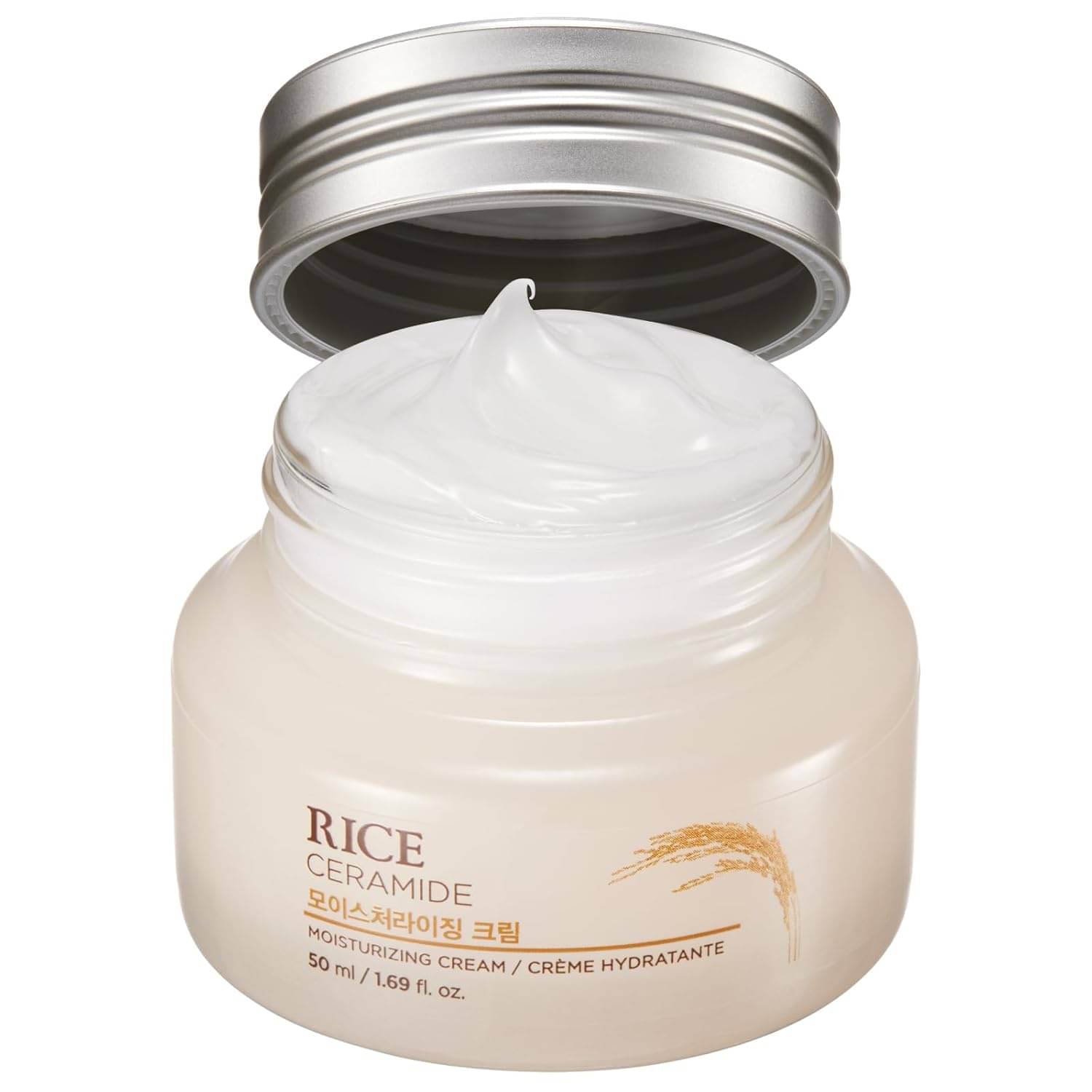 The Face Shop Rice & Ceramide Skin Brightening Moisturizing Cream, 50ml The Face Shop Rice & Ceramide Skin Brightening Moisturizing Cream, 50ml