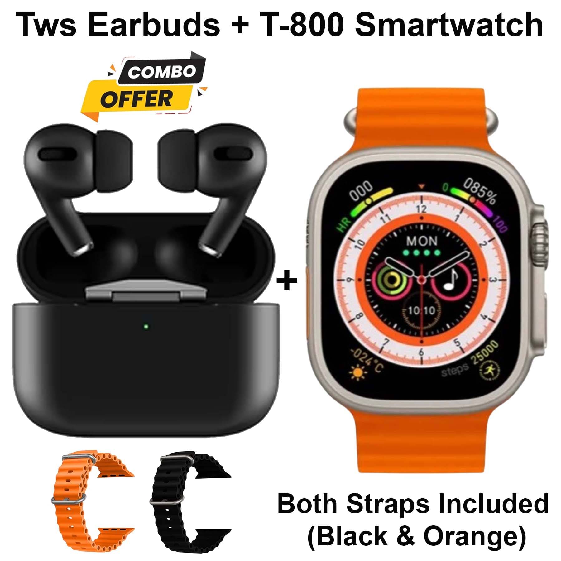     			U7 True Wireless Earbuds, 30 hours of Playback and Deep Bass, Crystal Clear Call, 3D Sound