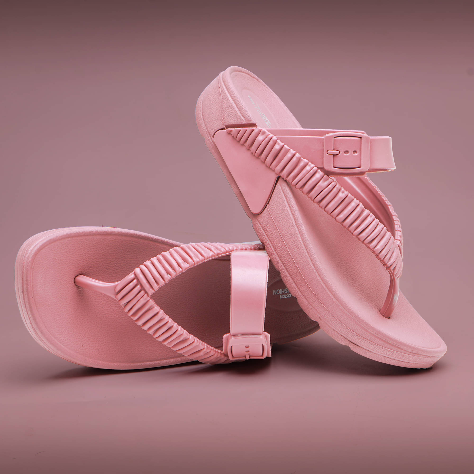     			ASIAN Mauve Women's Thong Flip Flop